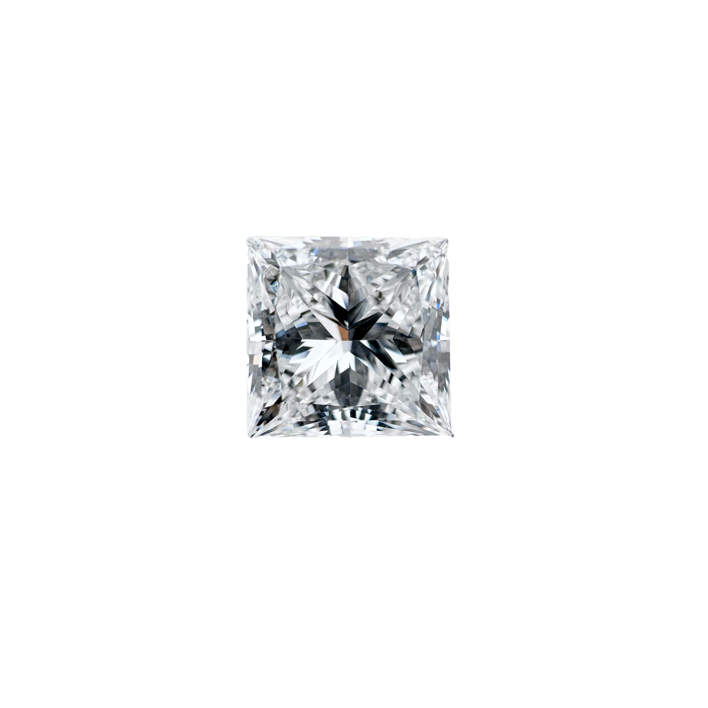 1.70ct - 1.75ct Princess Lab Grown Diamond IGI Certified - E Color, VS 1 Clarity