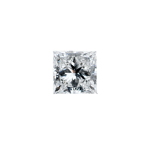 1.70ct - 1.75ct Princess Lab Grown Diamond  IGI Certified   -  E Color,  VS 1 Clarity