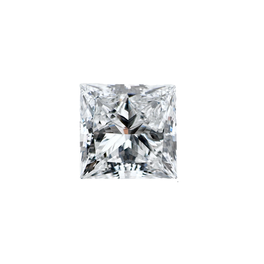 IGI Certified Lab Grown Diamond 2.70ct - 2.75ct  Princess  -  E Color,  VS 1 Clarity