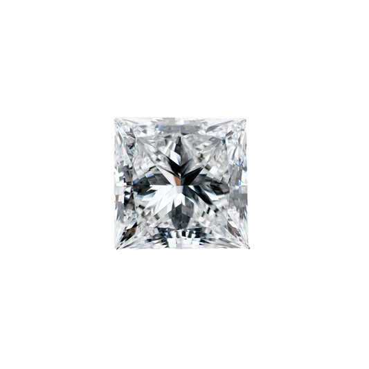 IGI Certified Lab Grown Diamond 2.95ct - 3.00ct Princess  - VS 1 Clarity,  E Color