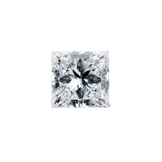 IGI Certified 3.20ct - 3.25ct Princess Lab Grown Diamond   - E Color,  VS 1 Clarity