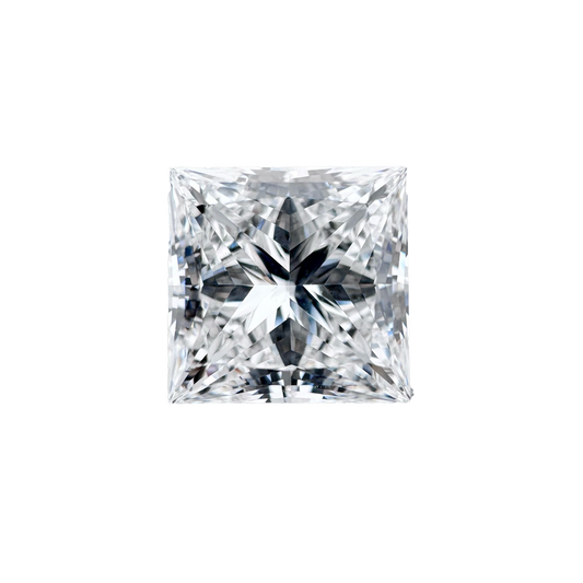 IGI Certified Lab Grown Diamond 3.95ct - 4.00ct Princess   - E Color,  VS 1 Clarity