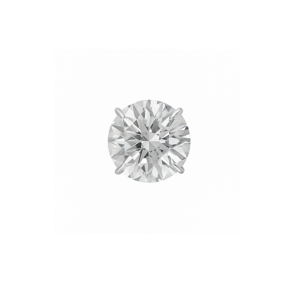 1.0ct - 1.05ct Round Lab Grown Diamond IGI Certified - E Color, VS 1 Clarity