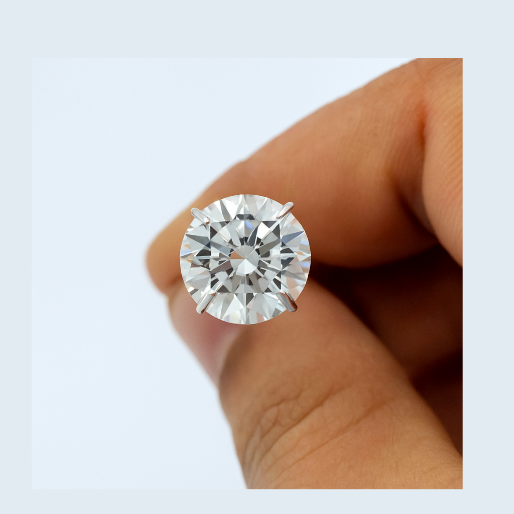 1.70ct - 1.75ct Round Lab Grown Diamond IGI Certified - E Color, VS 1 Clarity