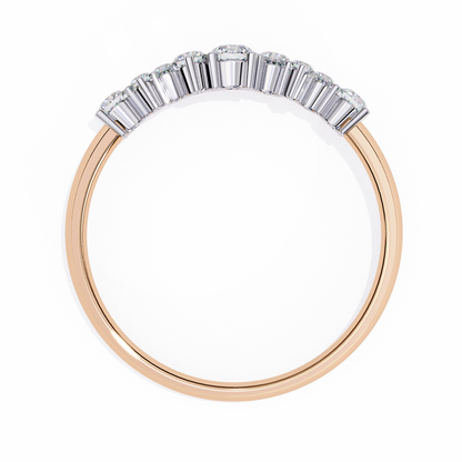 LGD Ring Round Stone (0.27ct) In 14K Gold       #LGD-RD-CD171