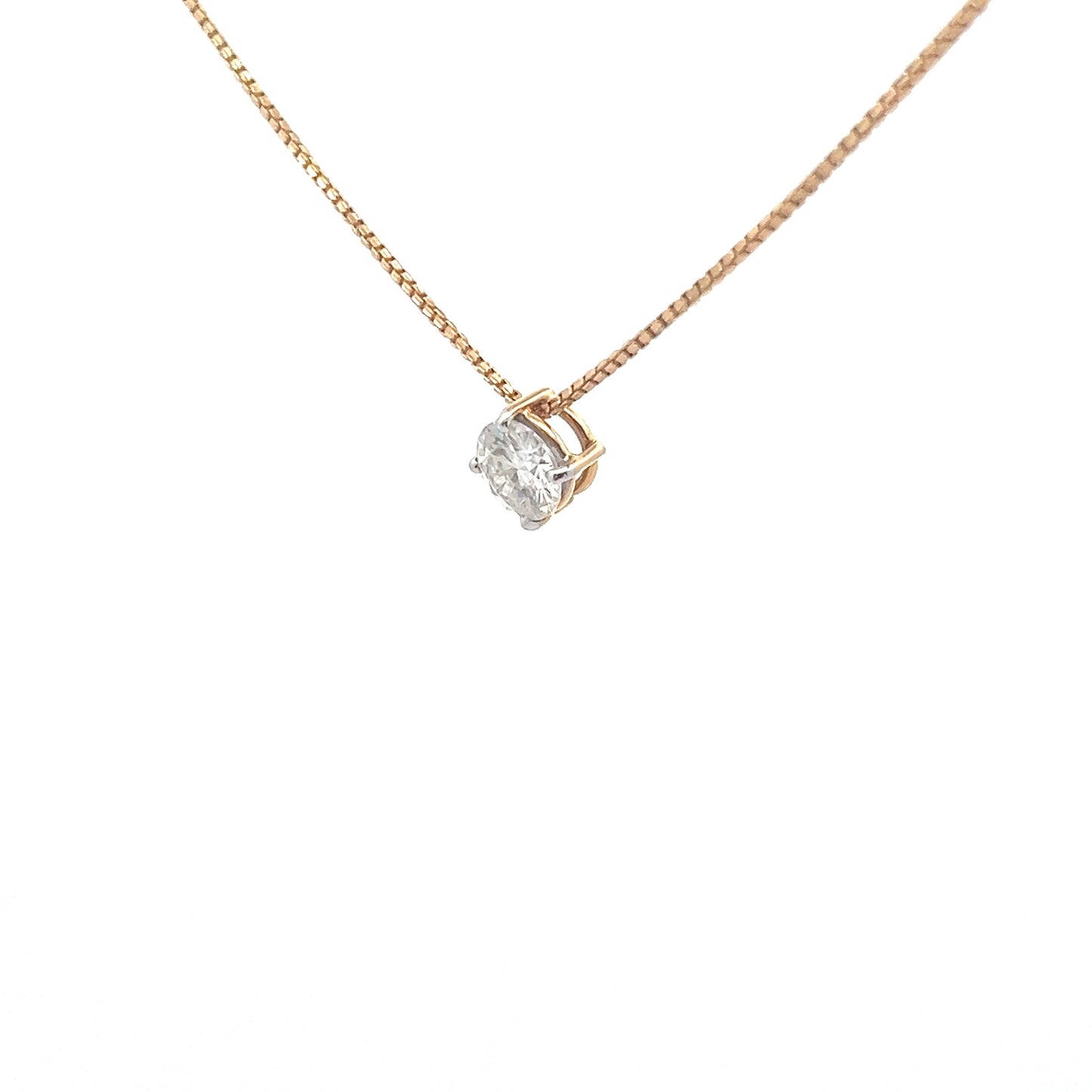 LustreTrace 1.50ct Lab Grown Diamond  Pendant In 14k Gold