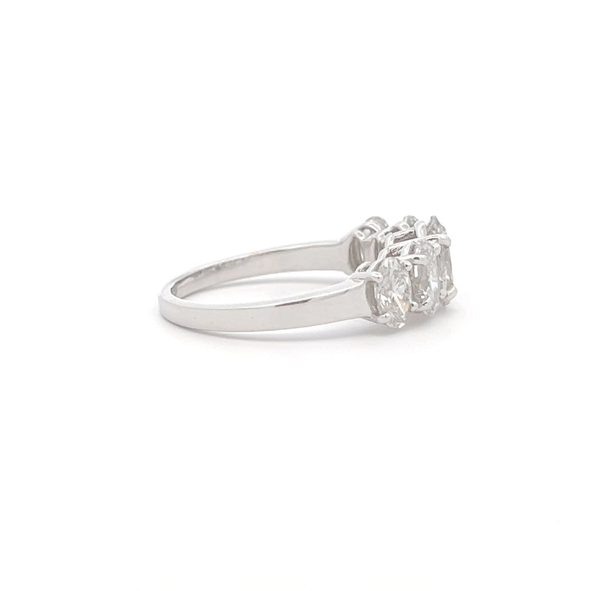 5 Stone Oval Lab Grown Diamond Ring a