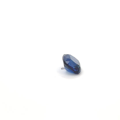 Premium 1.36Ct Blue Cushion Lab Grown Sapphire
