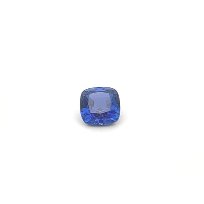 Premium 2.05Ct Blue Cushion Lab Grown Sapphire