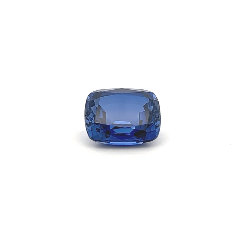 6.16Ct Blue Elongated Cushion Lab Grown Sapphire For Rings