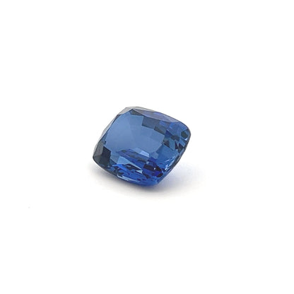 6.16Ct Blue Elongated Cushion Lab Grown Sapphire For Rings