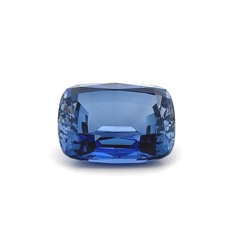 Premium 16.52Ct Blue Elongated Cushion Lab Grown Sapphire