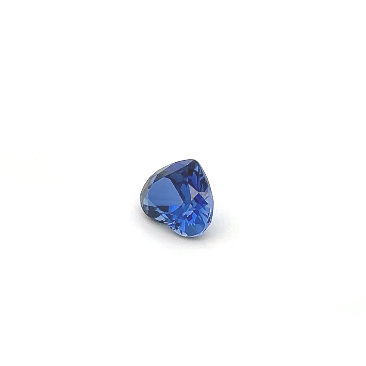 2.16Ct Heart Blue Lab Grown Sapphire For Rings & Pendants