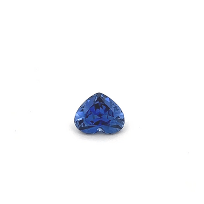 2.16Ct Heart Blue Lab Grown Sapphire For Rings & Pendants