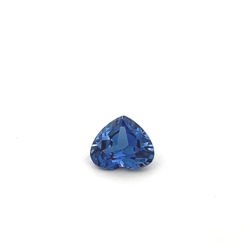 2.50Ct Heart Blue Lab Grown Sapphire For Fine Jewellery