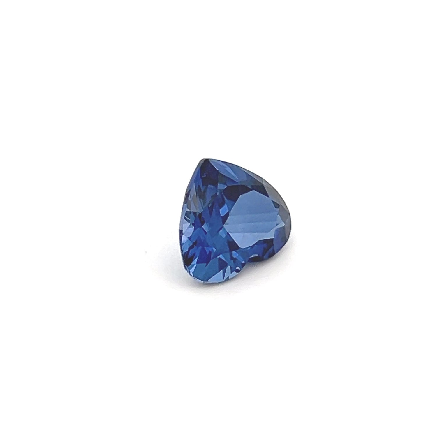 4.66Ct Heart Blue Lab Grown Sapphire