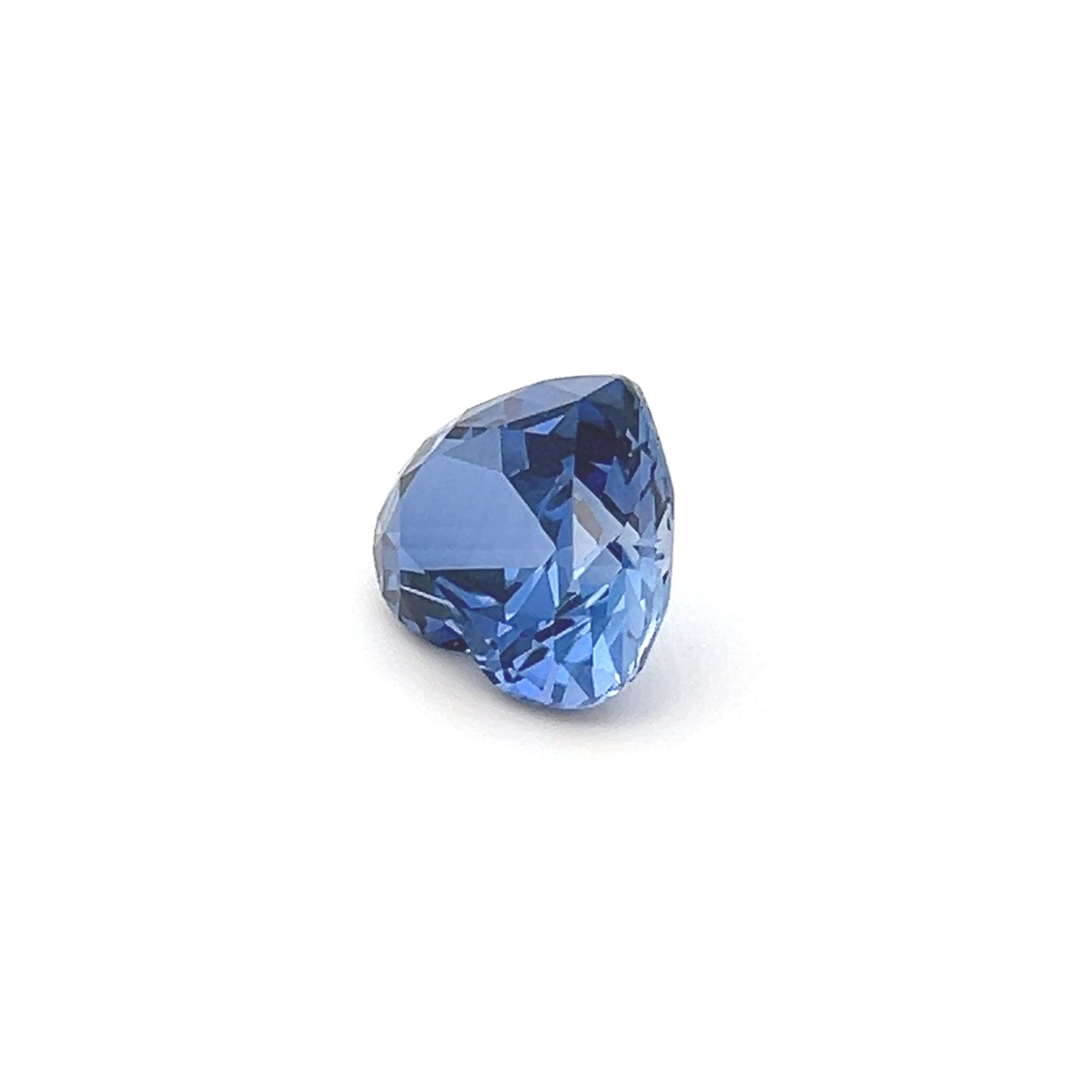 6.59Ct Heart Blue Lab Grown Sapphire For Rings