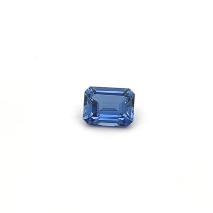 3.24Ct Octagon Blue Lab Grown Sapphire