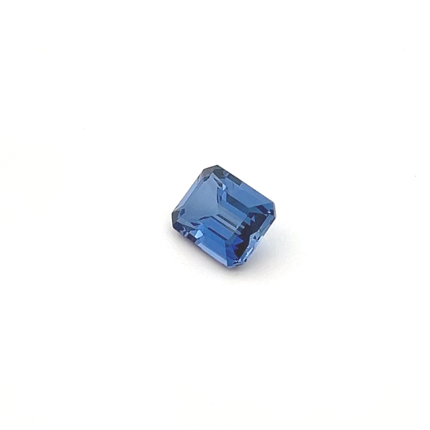 3.24Ct Octagon Blue Lab Grown Sapphire
