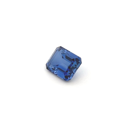 4.95Ct Octagon Blue Lab Grown Sapphire