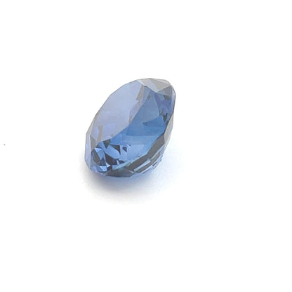 13.83 Ct Blue Oval Lab Grown Sapphire for Rings & Pendants