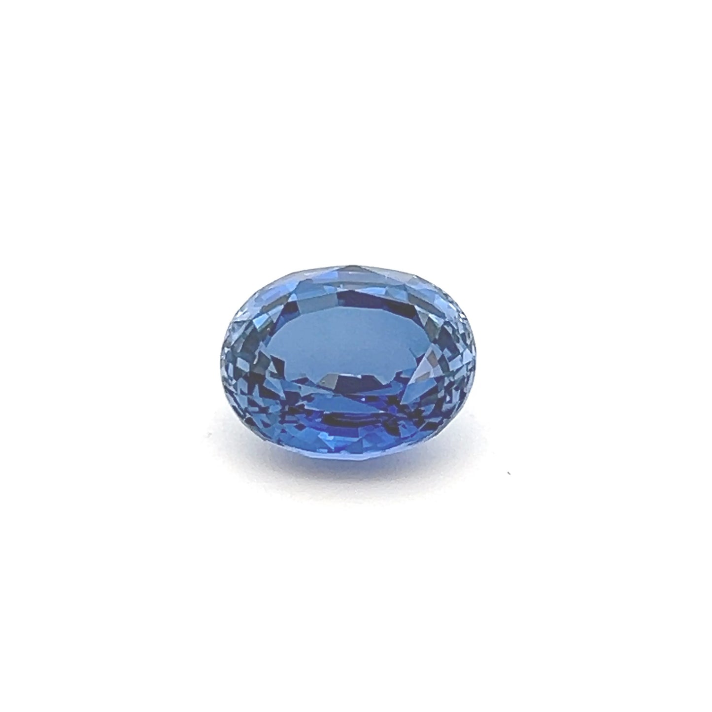 7.50 Ct Oval Blue Lab Grown Sapphire