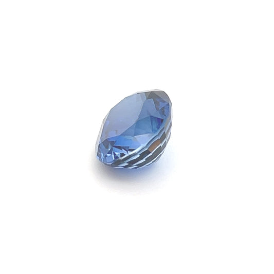 9.50Ct Blue Oval Lab Grown Sapphire – High Clarity Loose Gemstone