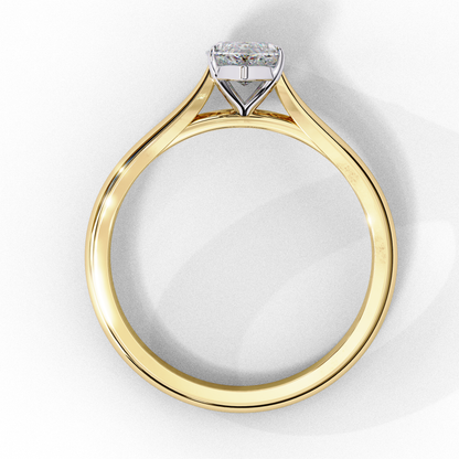 LGD  Ring Marquise Stone (0.82ct) In 14K Gold  #LGD-Mq-CD026