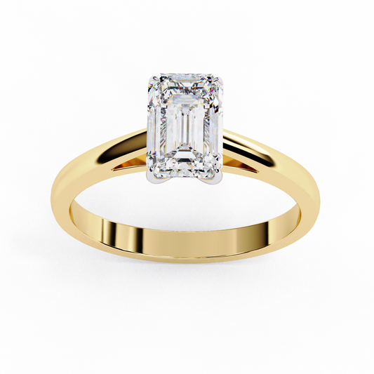LGD Solitaire Ring Rings70 Stone (1.2ct) In 14K Gold