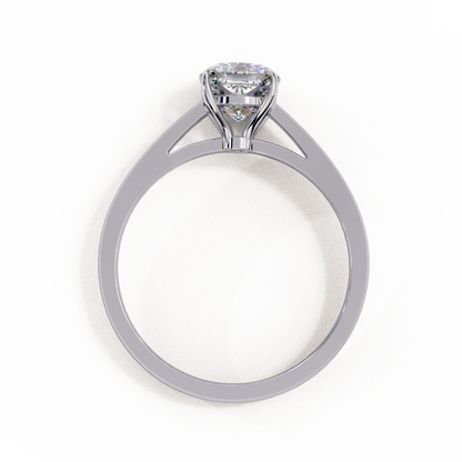 LGD Solitaire Ring Cushion Square Stone (1.43ct) In 14K Gold     #LGD-CU-CD051