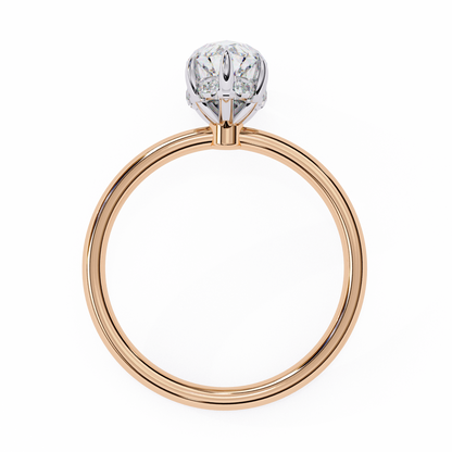LGD Ring Marquise Stone (1.55ct) In 14K Gold