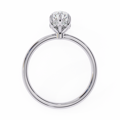 LGD Ring Marquise Stone (1.55ct) In 14K Gold