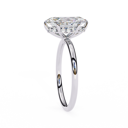 LGD Ring Marquise Stone (1.55ct) In 14K Gold