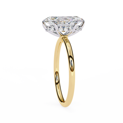 LGD Ring Marquise Stone (1.55ct) In 14K Gold