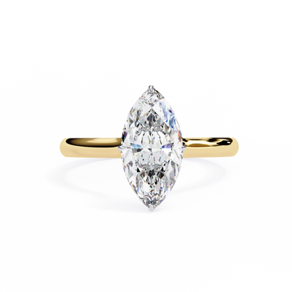 LGD Ring Marquise Stone (1.59ct) In 14K Gold