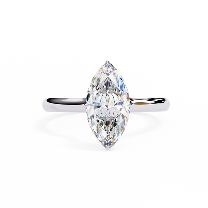 LGD Ring Marquise Stone (1.59ct) In 14K Gold