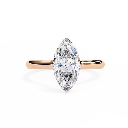 LGD Ring Marquise Stone (1.59ct) In 14K Gold