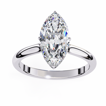 LGD Ring Marquise Stone (1.59ct) In 14K Gold