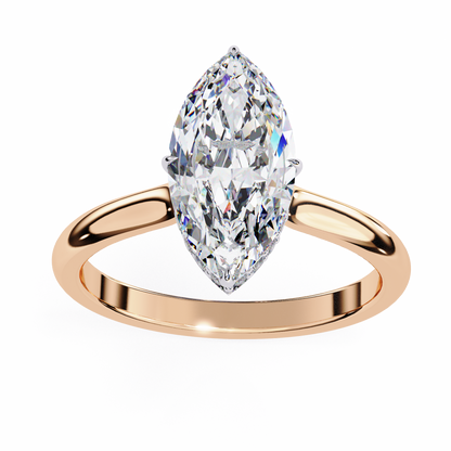 LGD Ring Marquise Stone (1.59ct) In 14K Gold