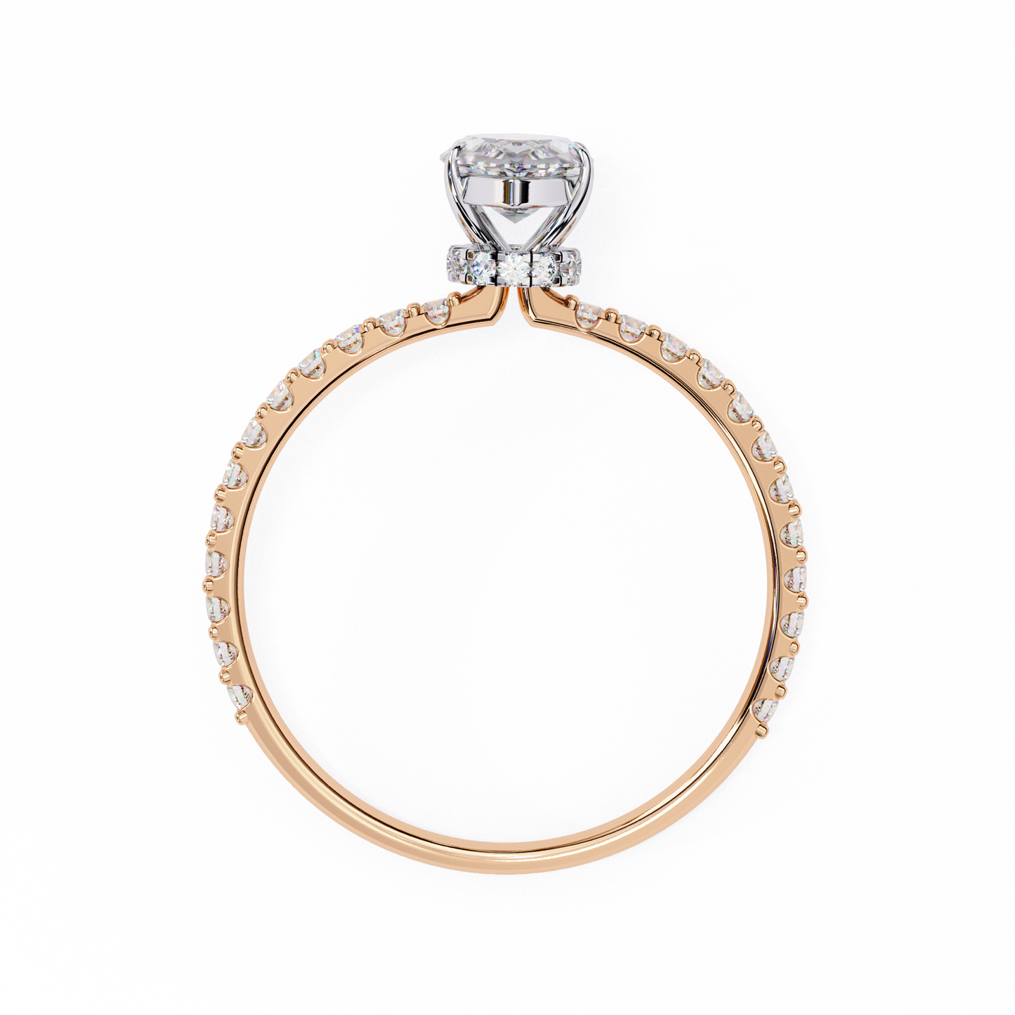 LGD Ring Marquise Stone (1.108ct) In 14K Gold  #LGD-Mq-CD103