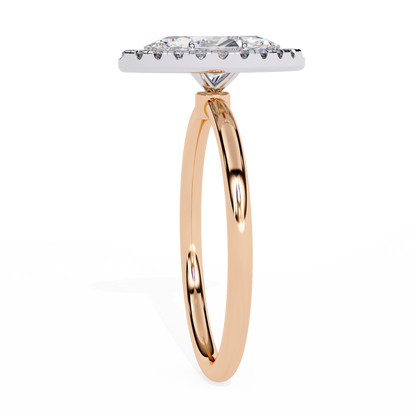 LGD Ring Marquise Stone (1.02ct) In 14K Gold   #LGD-Mq-CD117