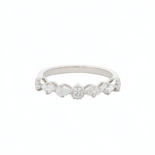Lab Grown Diamond Multi Shape Ring In 14k Gold