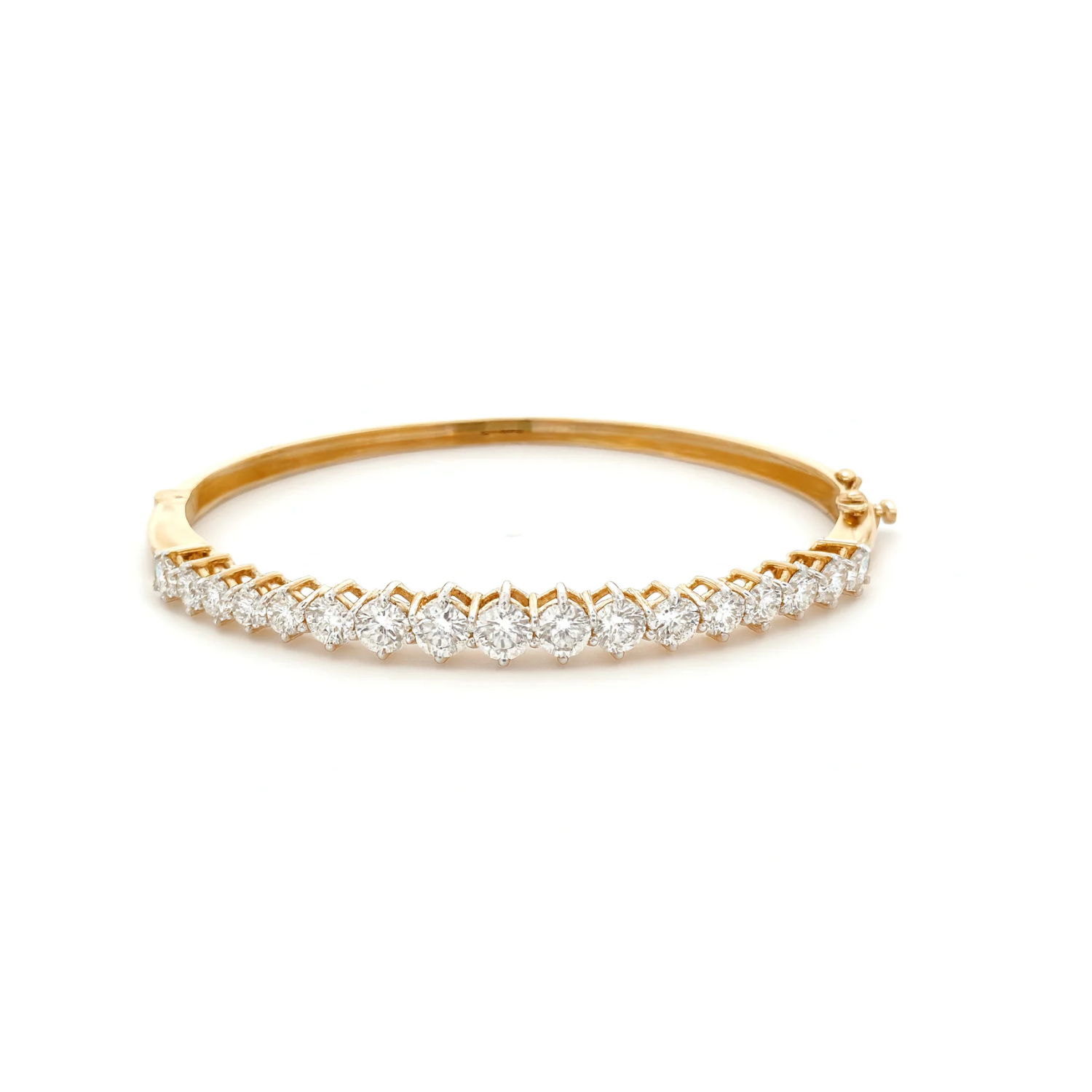 Classic Round Lab Diamond Tennis Bracelet 