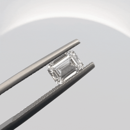 IGI Certified 3.45ct - 3.50ct Emerald Cut Lab Grown Diamond  - E Color, VS 1 Clarity