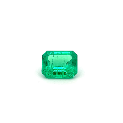 Octagon 2.77 Ct Lab Grown Emerald – Bright Green Stone