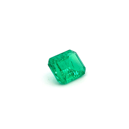 Octagon 2.77 Ct Lab Grown Emerald – Bright Green Stone