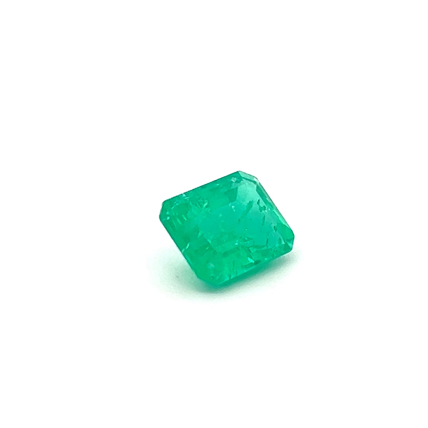 Lab Grown Emerald 3.20ct Octagon Gemstone