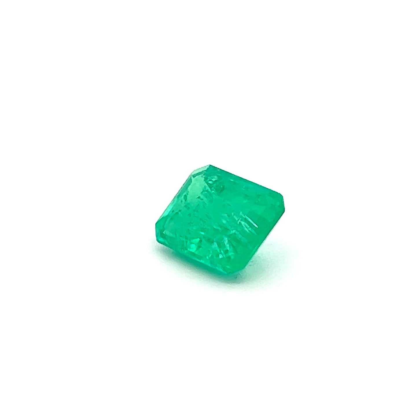 Lab Grown Emerald 3.20ct Octagon Gemstone