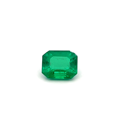 3.92Ct Lab Grown Emerald Octagon