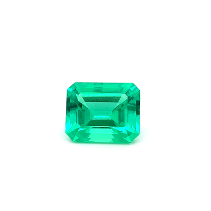 Lab Grown Emerald 5.66Ct Octagon